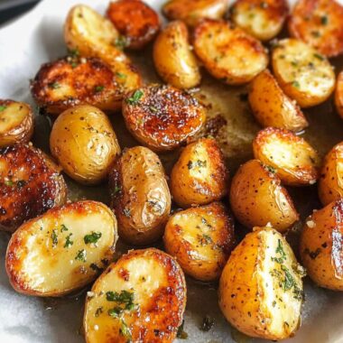 Honey Mustard Roasted Potatoes