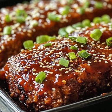 Spicy Korean BBQ Meatloaf