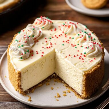 Sugar Cookie Cheesecake