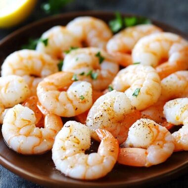 Air Fryer Frozen Shrimp