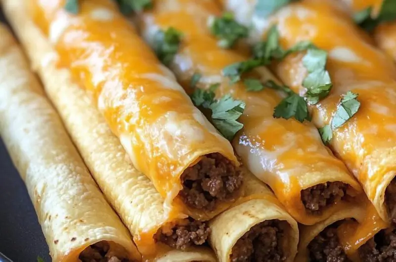 Best Ever Beef Taquitos