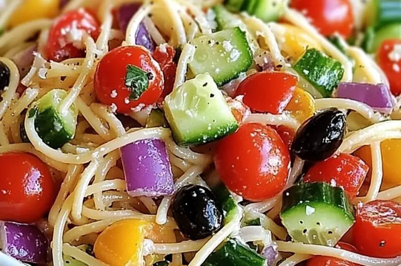 Best California Spaghetti Salad