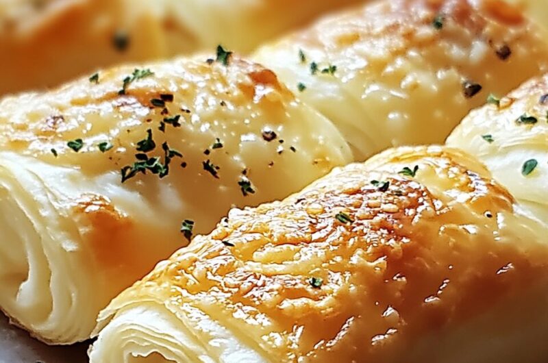 Cheesy Garlic Butter Roll-Ups