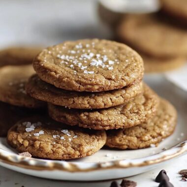 Espresso Brown Butter Toffee Cookies