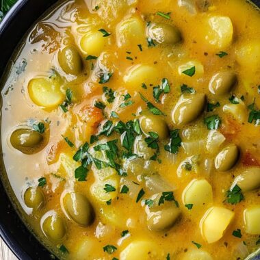 Quick Green Olive Soup 3 Quick Green Olive Soup