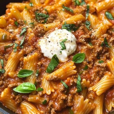 Lasagna Pasta Skillet 2 Lasagna Pasta Skillet