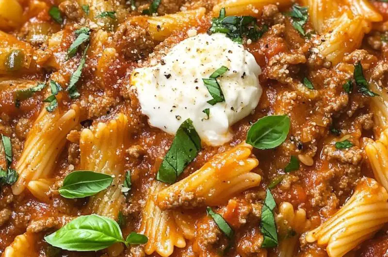 Lasagna Pasta Skillet