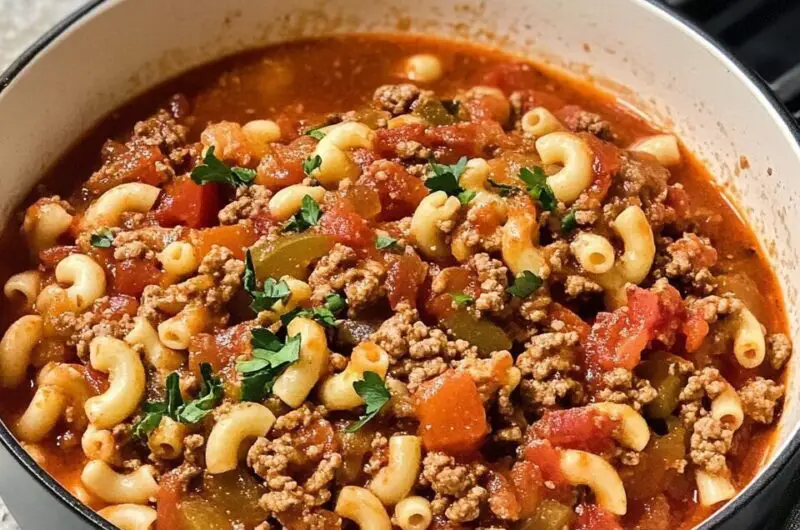 Low Sodium American Goulash