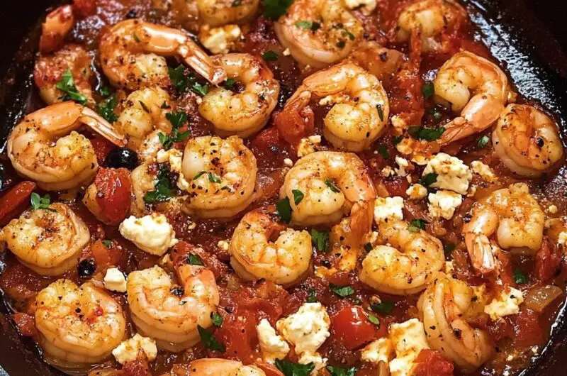 Shrimp Saganaki