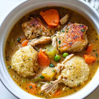 Slow Cooker Chicken and Dumplings