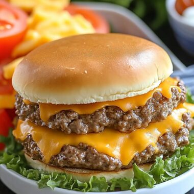 Slow Cooked Crockpot Cheeseburgers