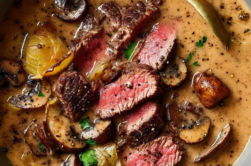 Steak au Poivre Soup