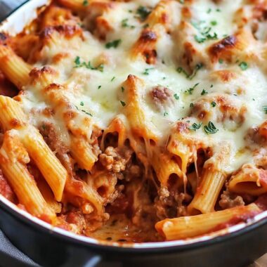 Baked Mostaccioli