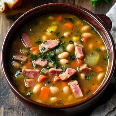 Best Ever Ham and Bean Soup
