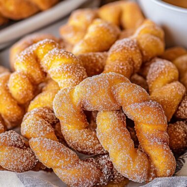 Cinnamon Sugar Twist Donuts