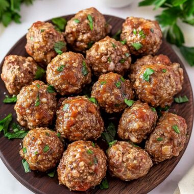 Classic Homemade Meatballs