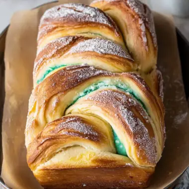 Cream Cheese Babka Loaf