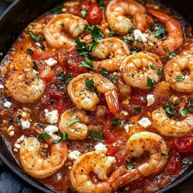 Easy Shrimp Saganaki