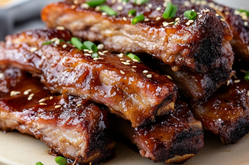 Slow Cooker Honey Garlic Soy Spareribs
