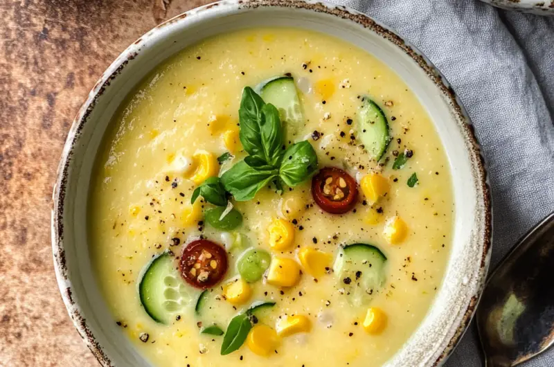 Chilled Summer Corn Soup