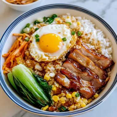 Chinese Mixed Rice Bowl