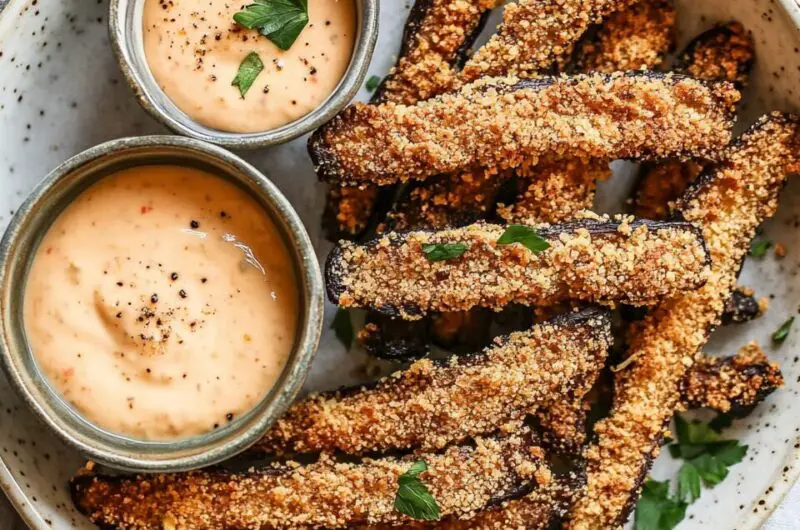 Crispy Portobello Mushroom Fries