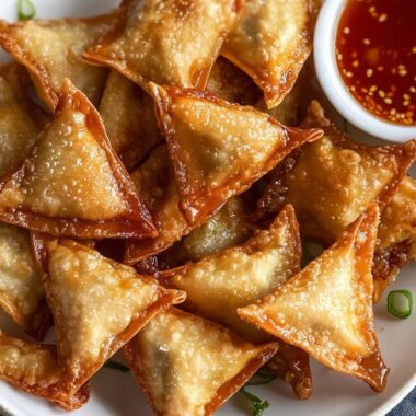 Crispy Crab Rangoon Bites