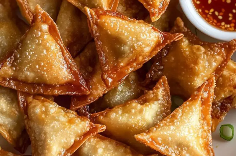 Crispy Crab Rangoon Bites