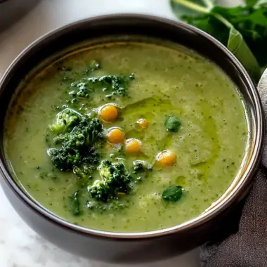 Easy Green Goddess Herb Soup