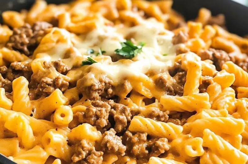 Easy Cheeseburger Pasta