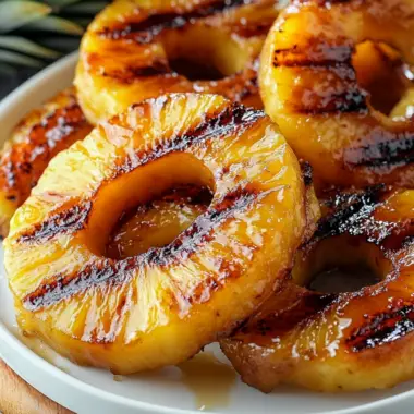 Grilled Pineapple Slices