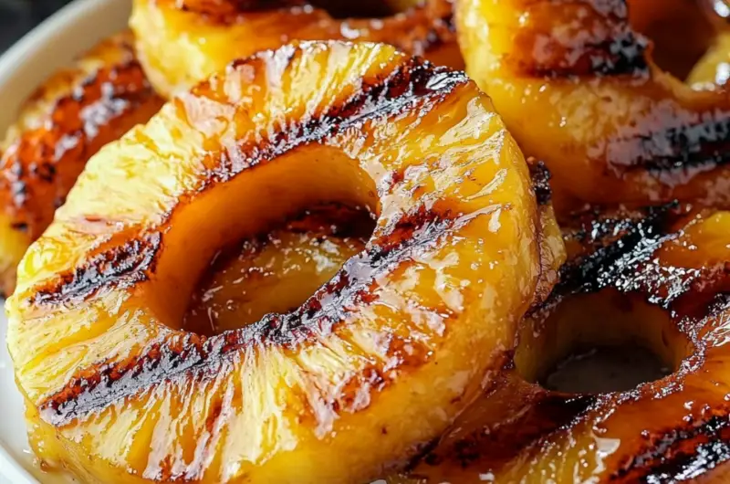 Grilled Pineapple Slices