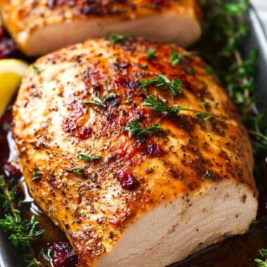 Herb Roasted Boneless Skinless Turkey Breast