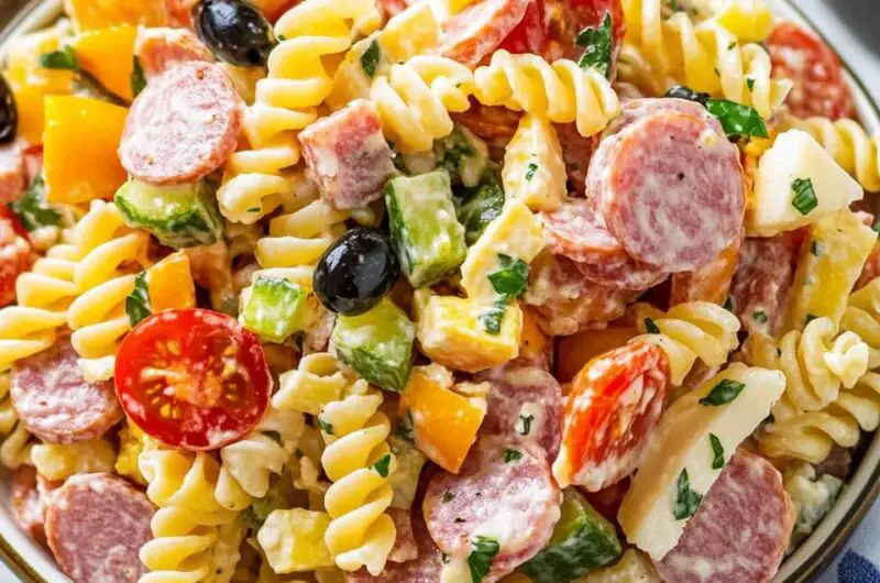 Italian Sub Pasta Salad