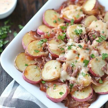 Reuben-Topped Irish Nachos