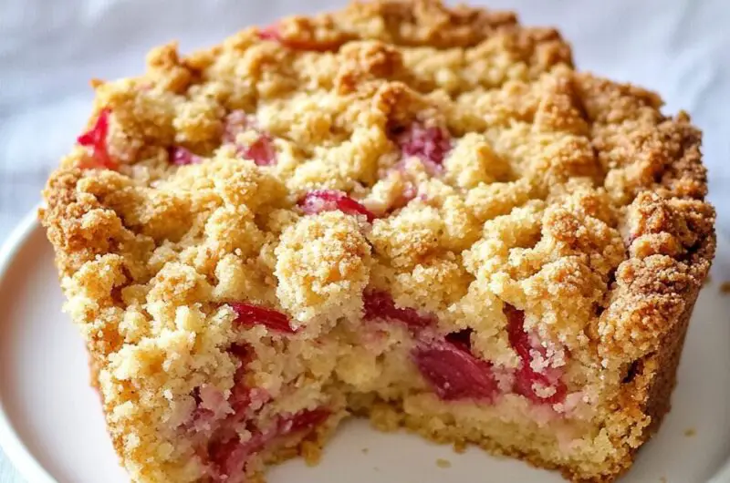 Rhubarb Buckle