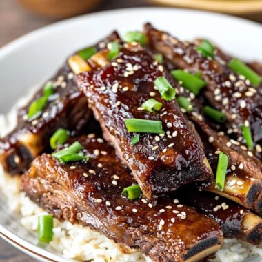 Slow Cooker Korean Beef Short Ribs
