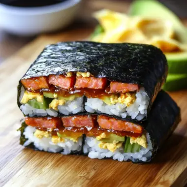 Spam Musubi Sushi Wrap