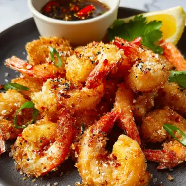 Salt and Pepper Crispy Shrimp