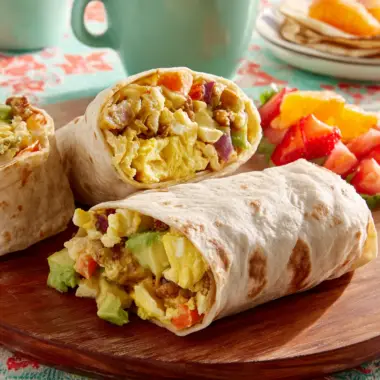 Make-Ahead Breakfast Burritos