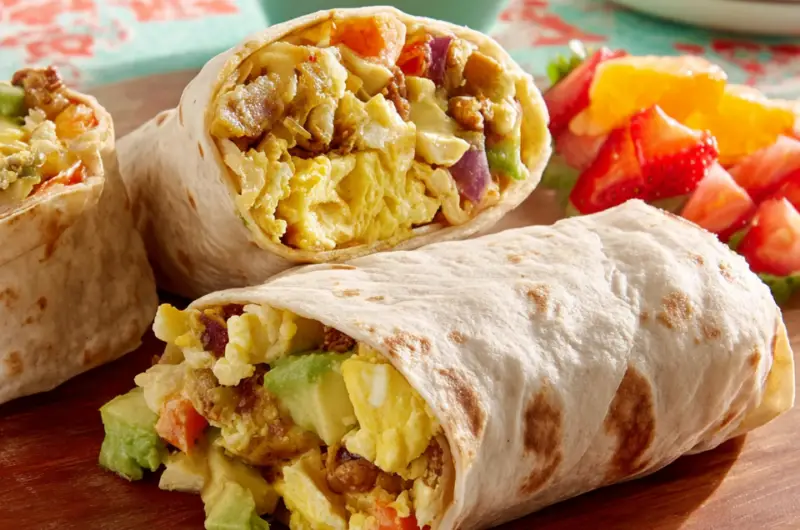 Make-Ahead Breakfast Burritos