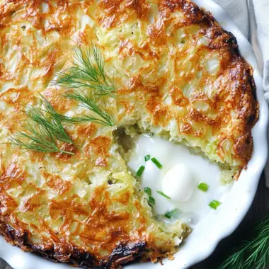 Savory Cabbage Pie