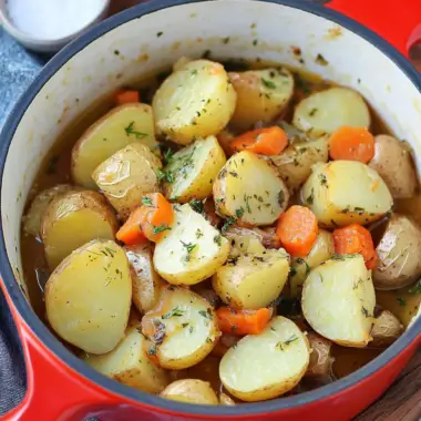 Mom's Braised Potatoes