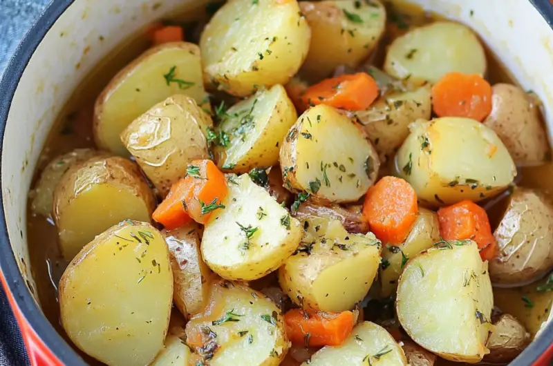 Mom's Braised Potatoes