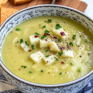 Creamy Zucchini Potato Soup