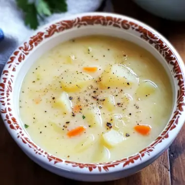 Simple Old-Fashioned Potato Soup