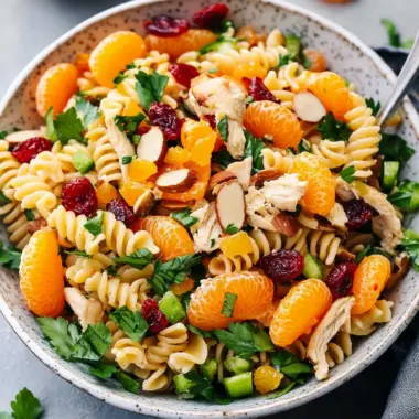 Mandarin Chicken Pasta Salad