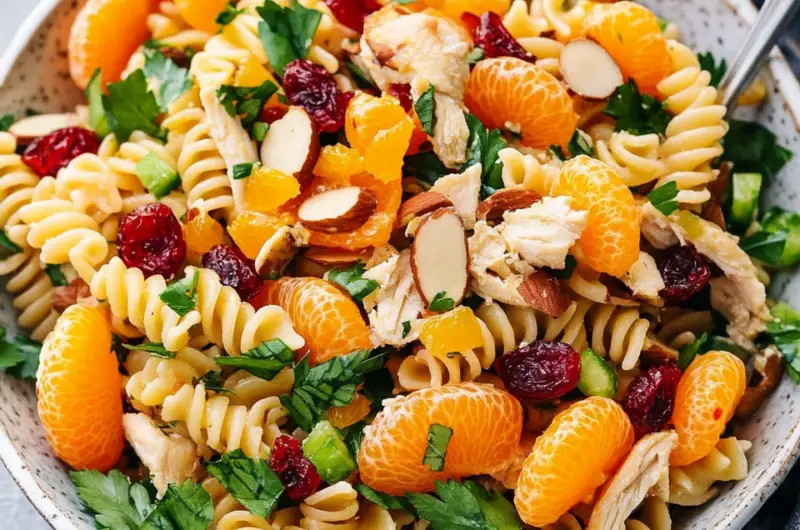 Mandarin Chicken Pasta Salad
