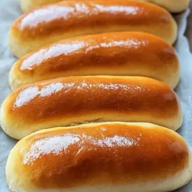 Homemade Hot Dog Buns