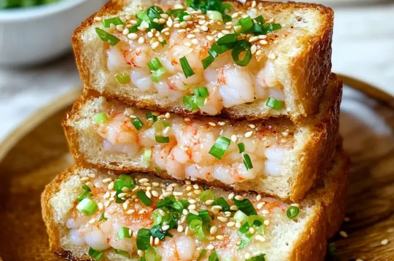 Sesame Shrimp Toast